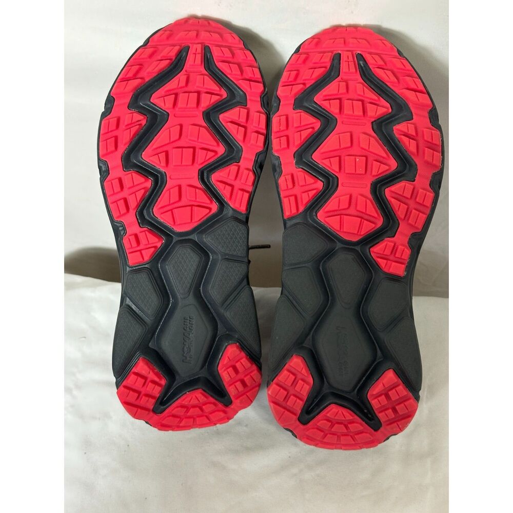 Hoka One One Challenger ATR 6 GTX Women's Size 8 Black Red Running Sneakers - Picture 6 of 8